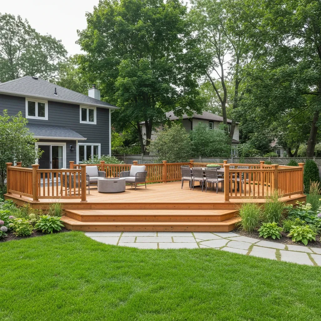 Professional Deck builder by Quality Landscaping Kirkland in Kirkland